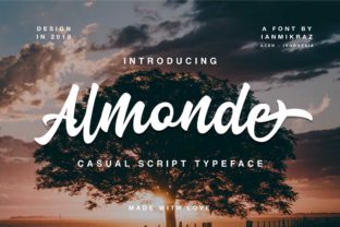 Almonde Script: Elegance for Your Creative Projects