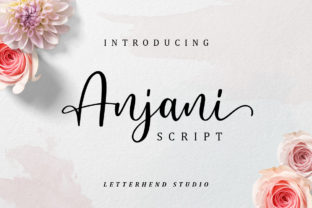 Anjani Script: A Modern Handwritten Font for Authentic Design