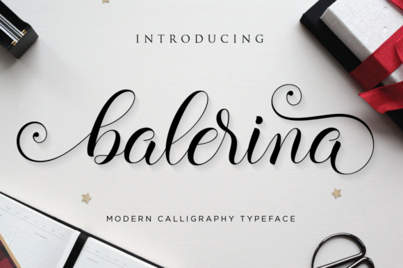 Balerina Script: A Gorgeous Typeface for Creative Projects