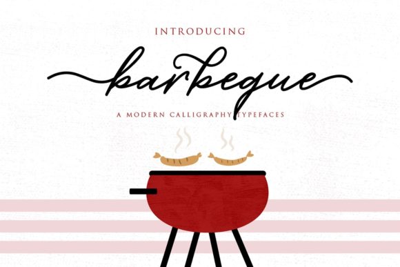 Barbeque Script: Crafting Designs with Elegant Style