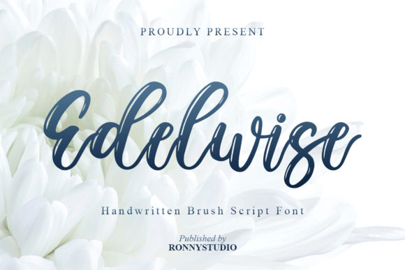 Edelwise Script: Your Go-To Handwritten Font for Authentic Design