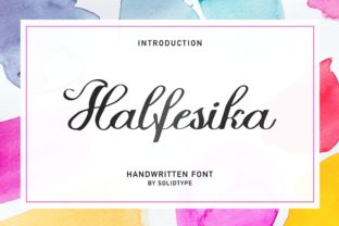 Halfesika Script: Crafting Authentic Connection in Your Designs