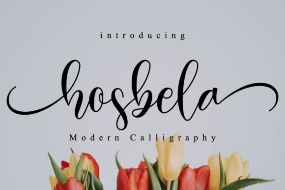 Hosbela Script: Bringing Handwritten Elegance to Modern Design