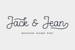 Jack & Jean Script: A Modern Script Font for Authentic Brands