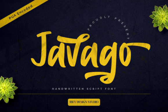 Javago Script: A Handwritten Font for Modern Branding