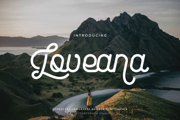Lovena Script: A Vintage Script Font for Modern Brands
