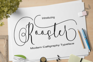 Rooster Script: Unleashing a Stylish Calligraphy Font for Modern Creators