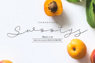 Swootys Script: A Fresh Take on Modern Handwritten Style