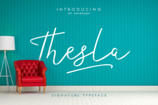 Thesla Script: Crafting Authenticity with a Handmade Touch