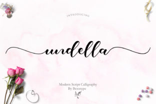 Undella Script: Crafting Authentic Charm with Flowing Swashes