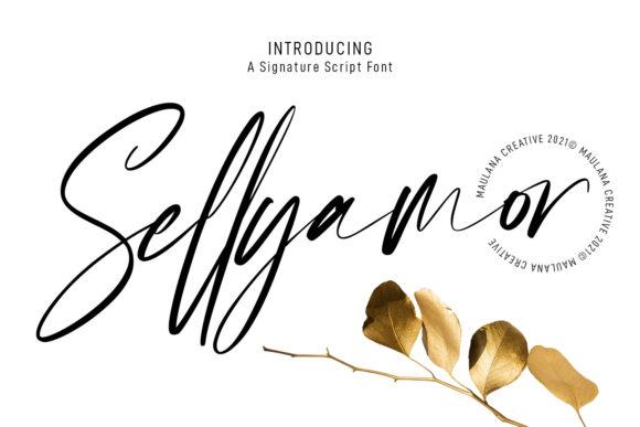 Unveiling the Sellyamor Script: A Modern Handwritten Typeface